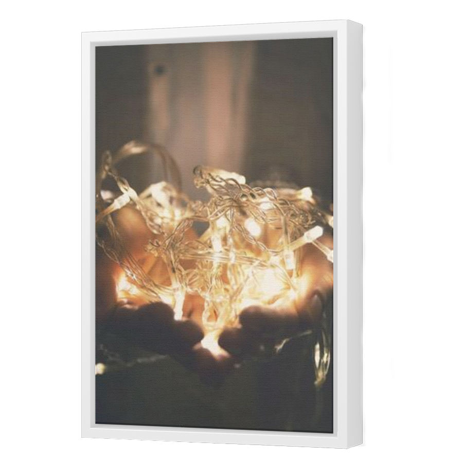 Thumbnail for Canvas - White Floating Frame