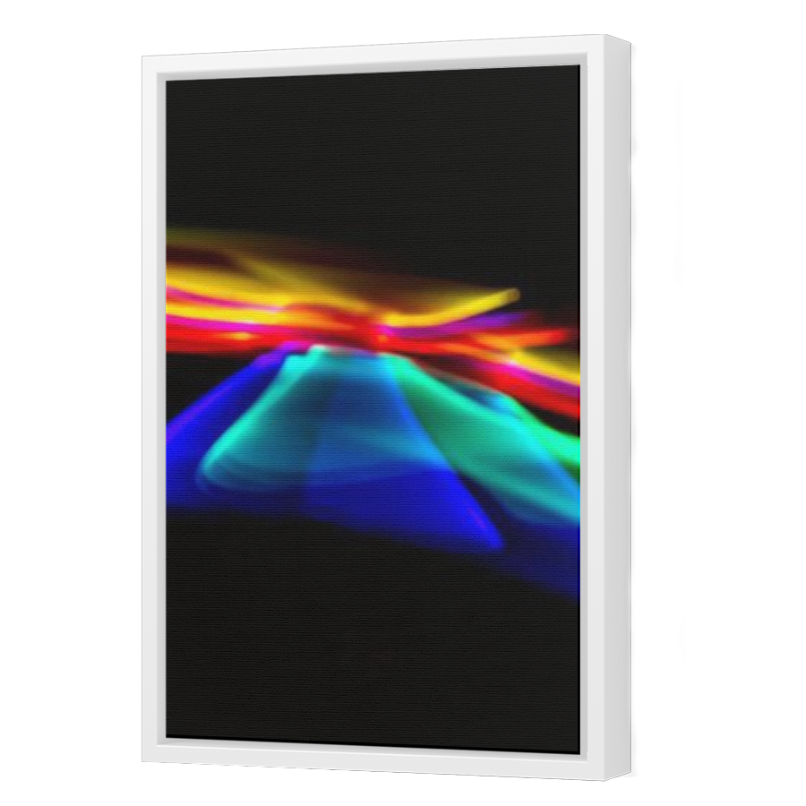 Thumbnail for Canvas - White Floating Frame