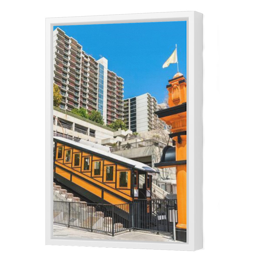 Thumbnail for Canvas - White Floating Frame