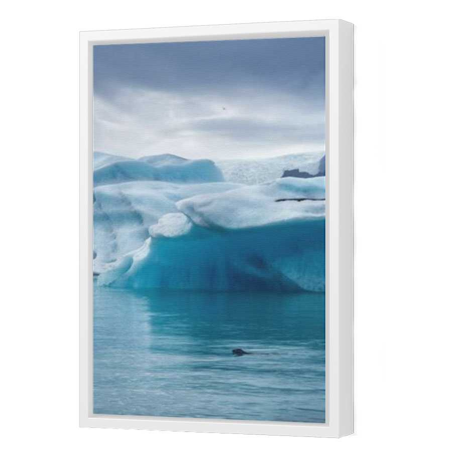 Thumbnail for Canvas - White Floating Frame