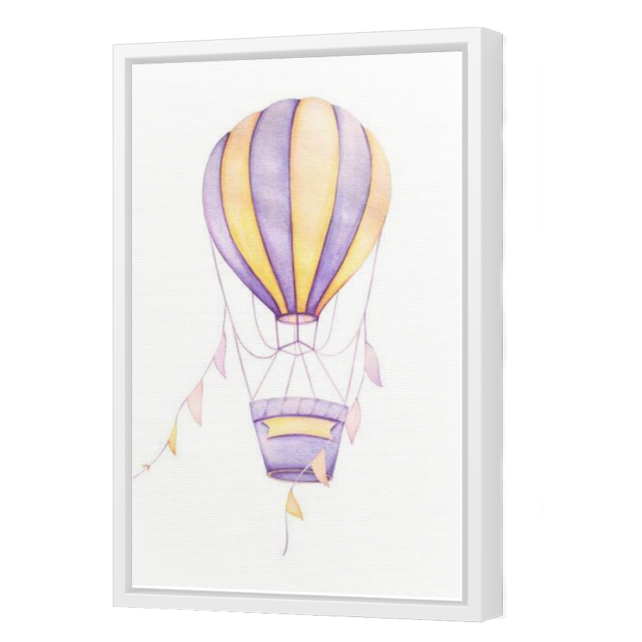 Thumbnail for Canvas - White Floating Frame