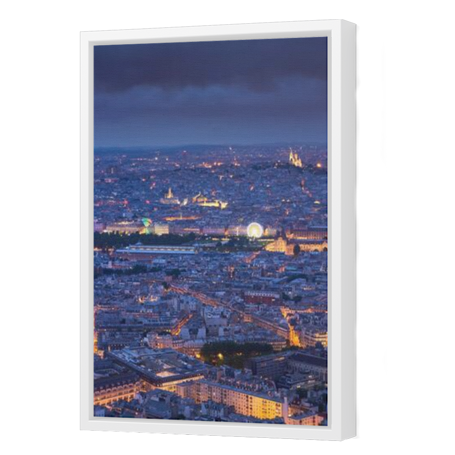 Thumbnail for Canvas - White Floating Frame