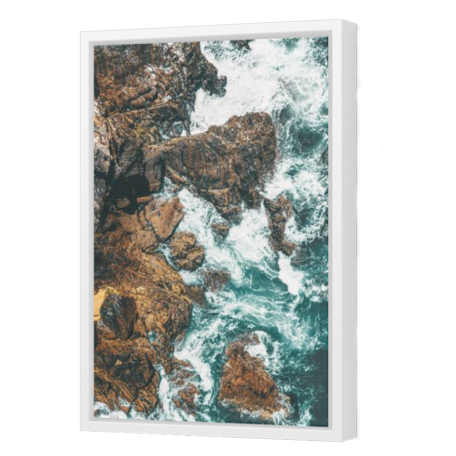 Thumbnail for Canvas - White Floating Frame