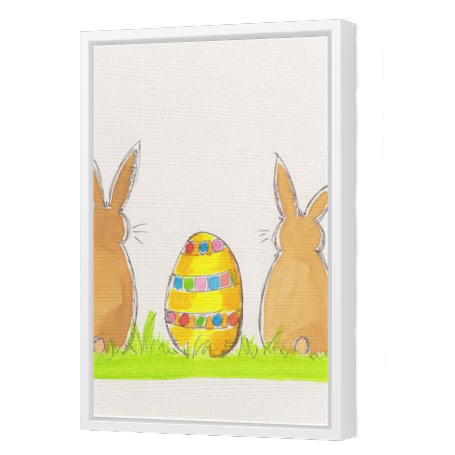 Thumbnail for Canvas - White Floating Frame