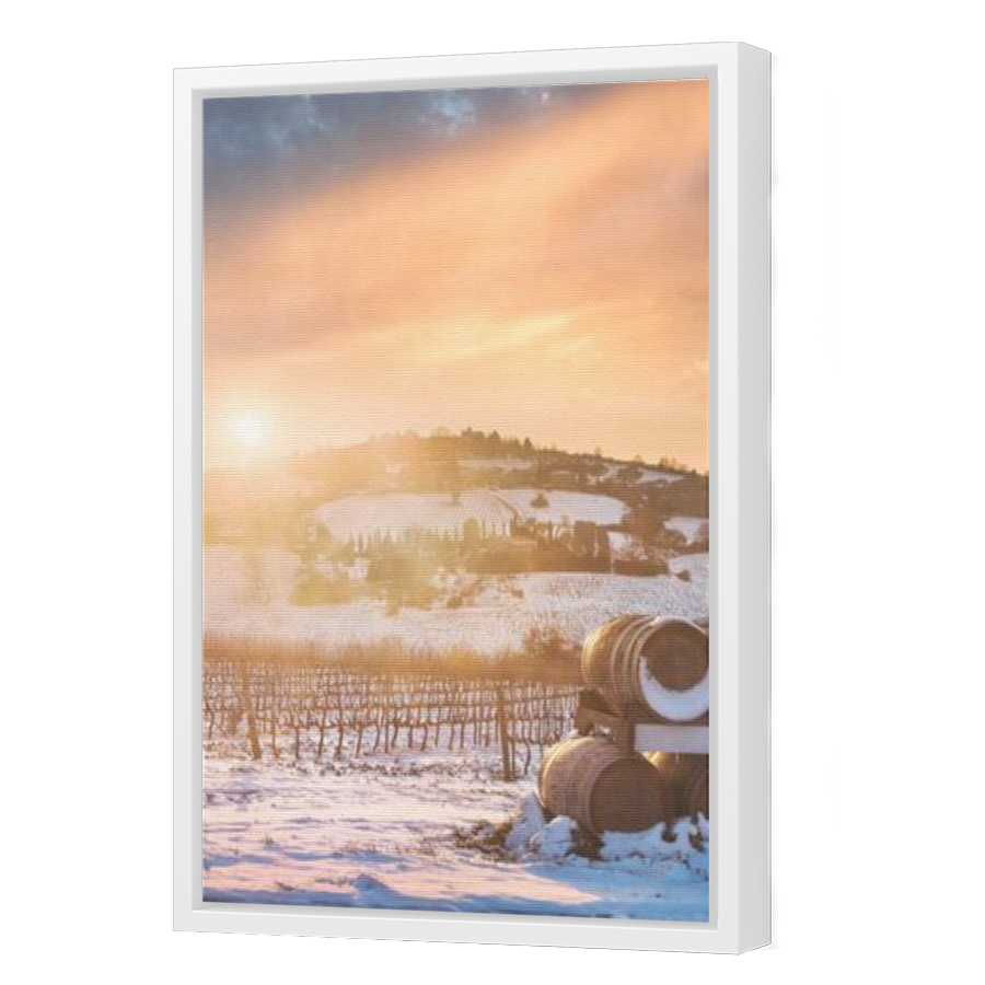Thumbnail for Canvas - White Floating Frame