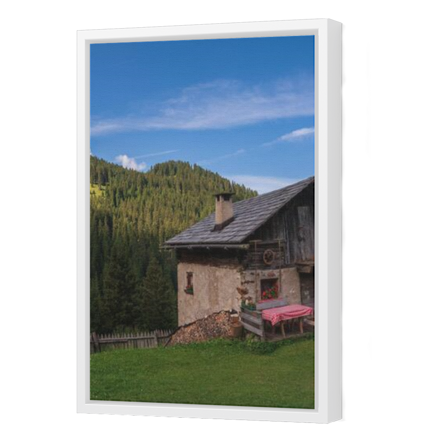 Thumbnail for Canvas - White Floating Frame