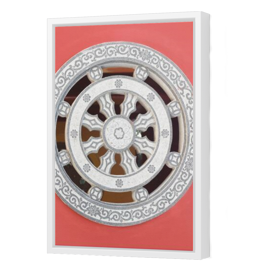 Thumbnail for Canvas - White Floating Frame