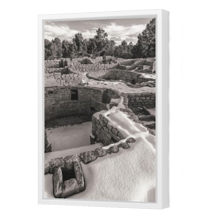 Thumbnail for Canvas - White Floating Frame