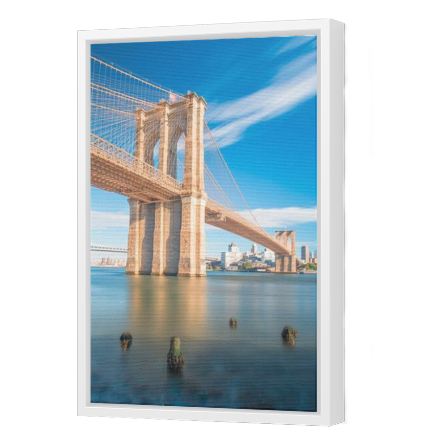 Thumbnail for Canvas - White Floating Frame