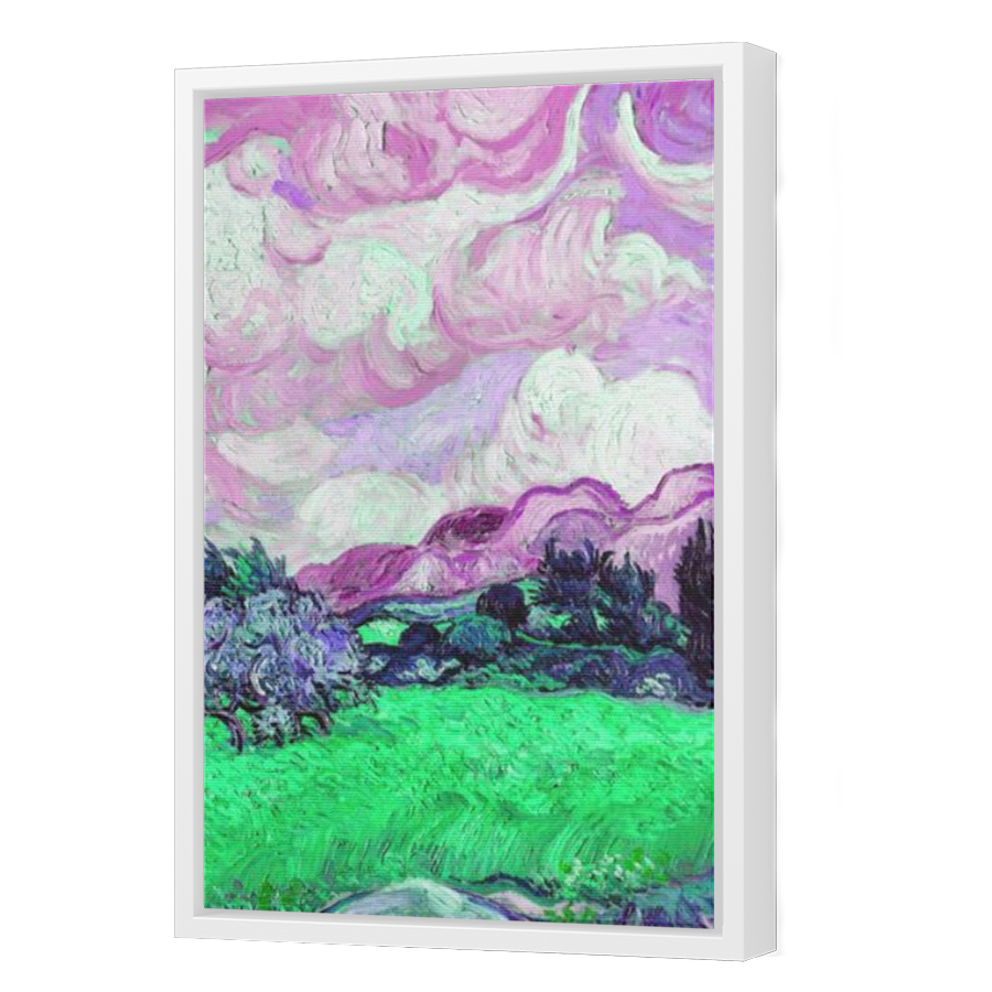 Thumbnail for Canvas - White Floating Frame