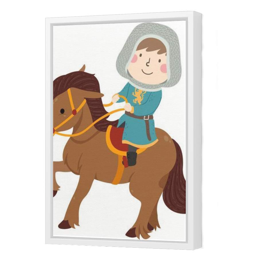 Thumbnail for Canvas - White Floating Frame