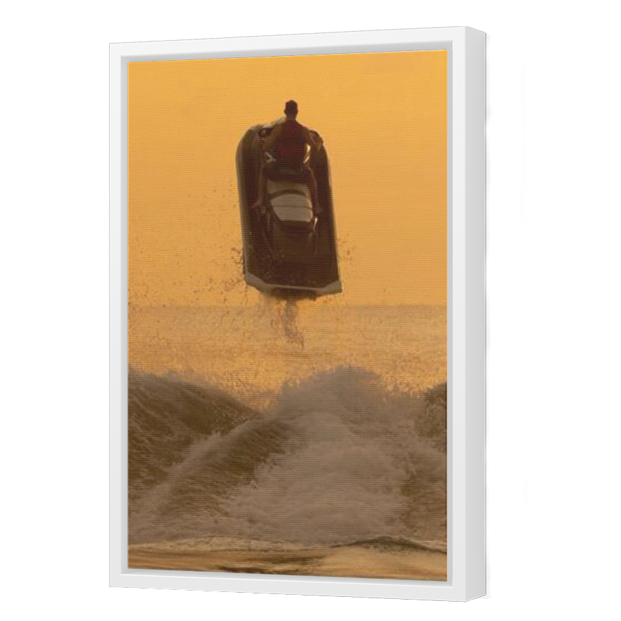 Thumbnail for Canvas - White Floating Frame