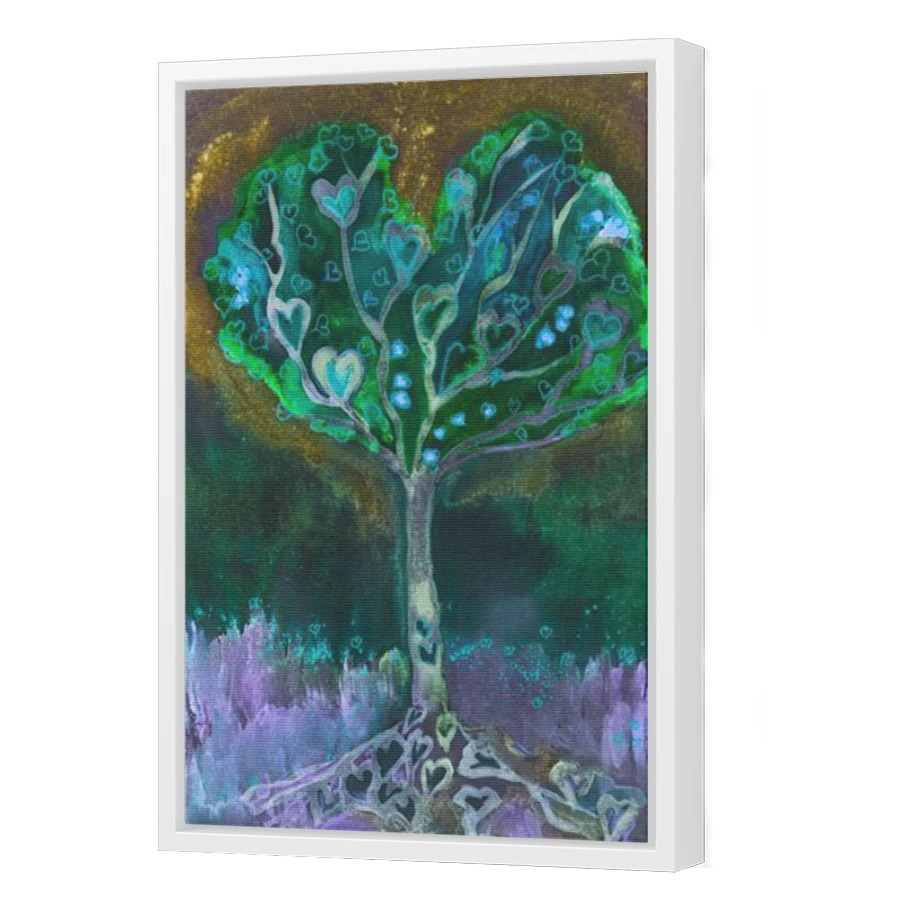 Thumbnail for Canvas - White Floating Frame