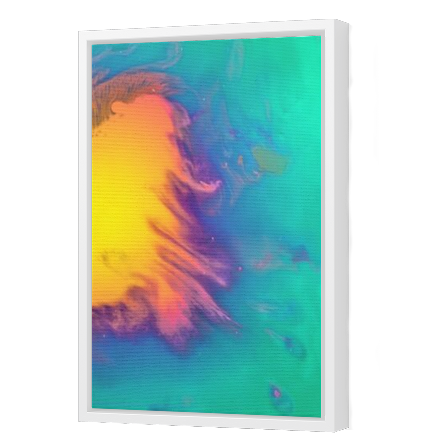 Thumbnail for Canvas - White Floating Frame
