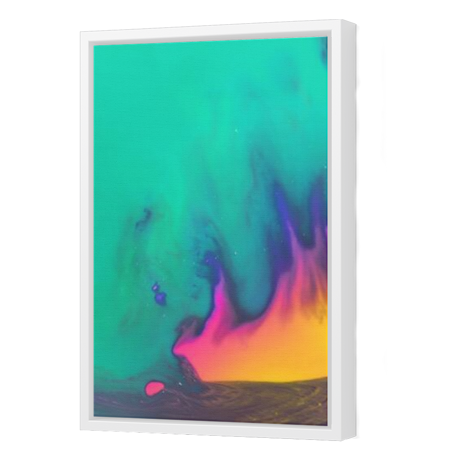 Thumbnail for Canvas - White Floating Frame