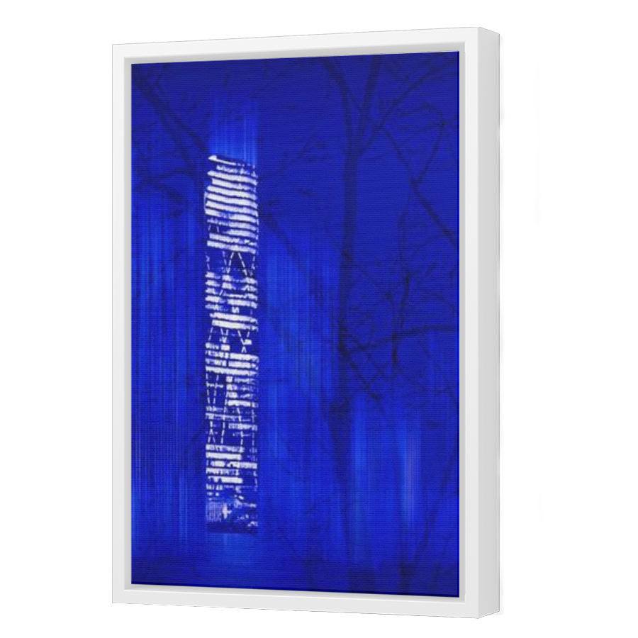 Thumbnail for Canvas - White Floating Frame