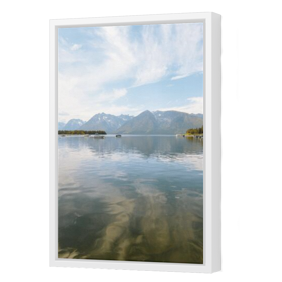 Thumbnail for Canvas - White Floating Frame