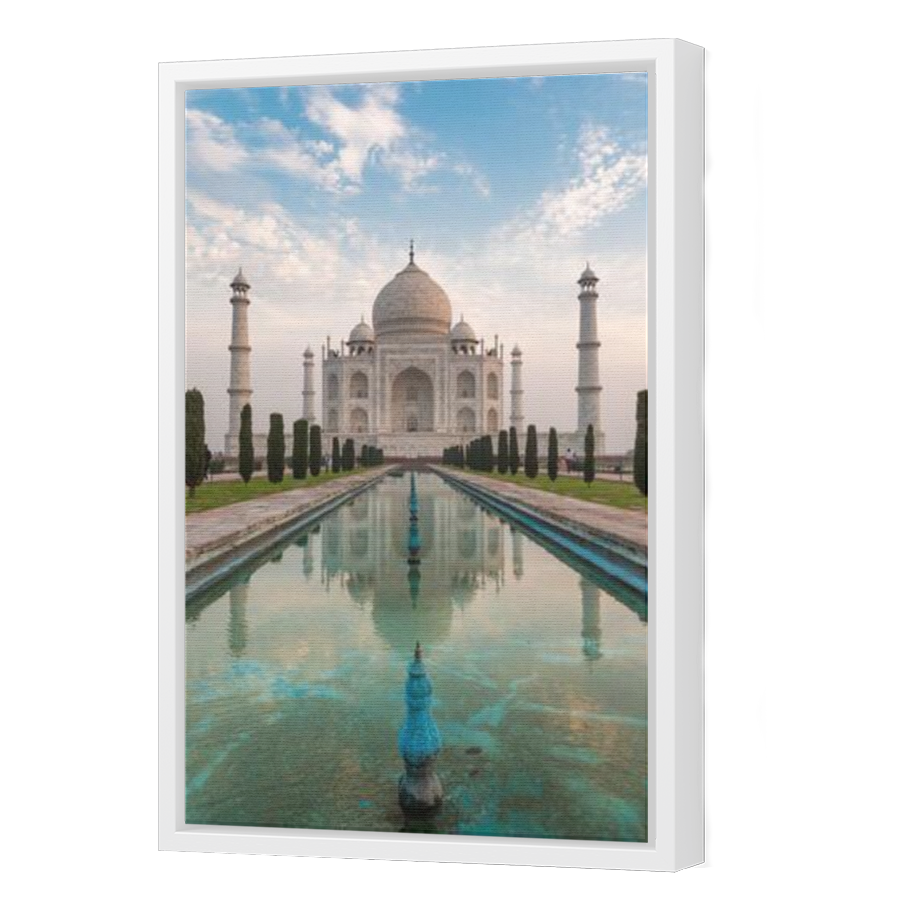 Thumbnail for Canvas - White Floating Frame