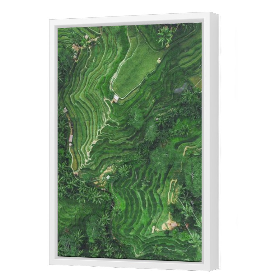 Thumbnail for Canvas - White Floating Frame