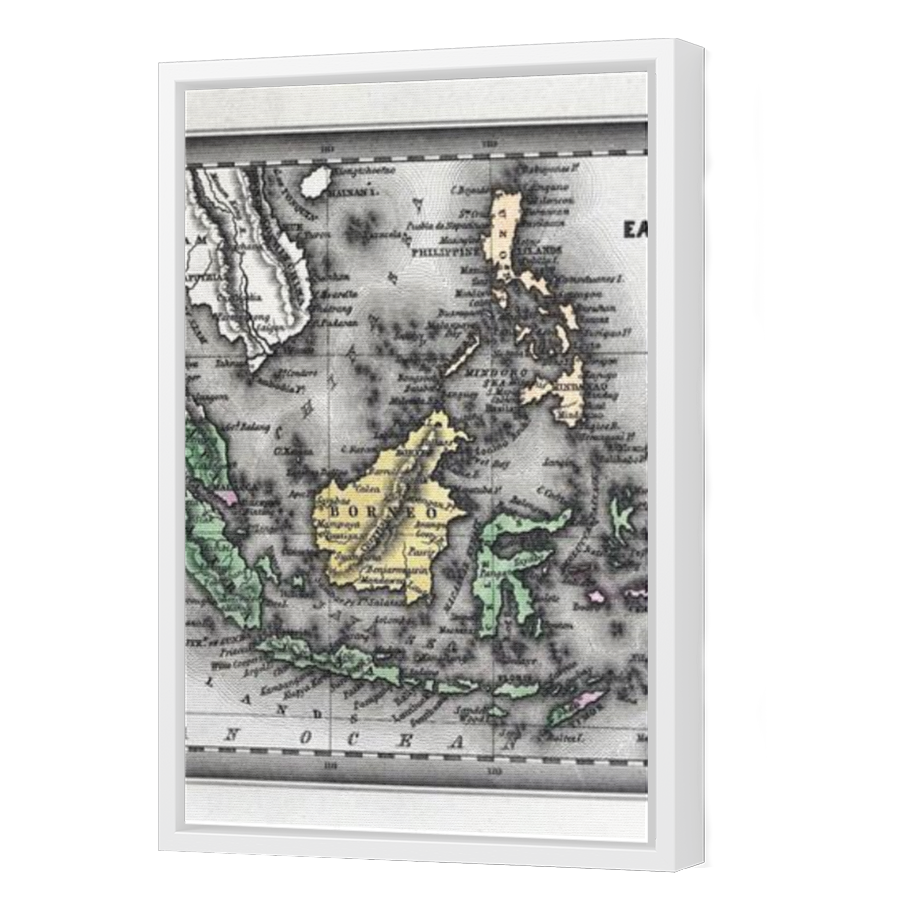 Thumbnail for Canvas - White Floating Frame
