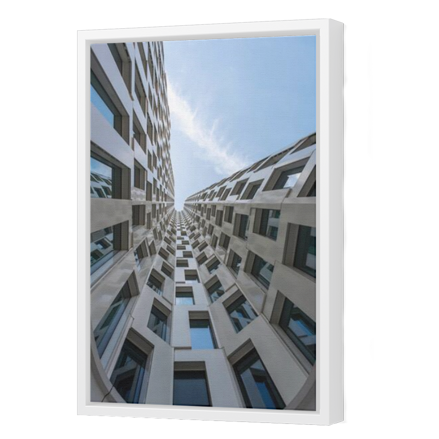Thumbnail for Canvas - White Floating Frame