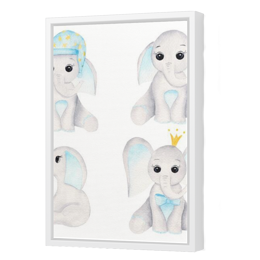 Thumbnail for Canvas - White Floating Frame