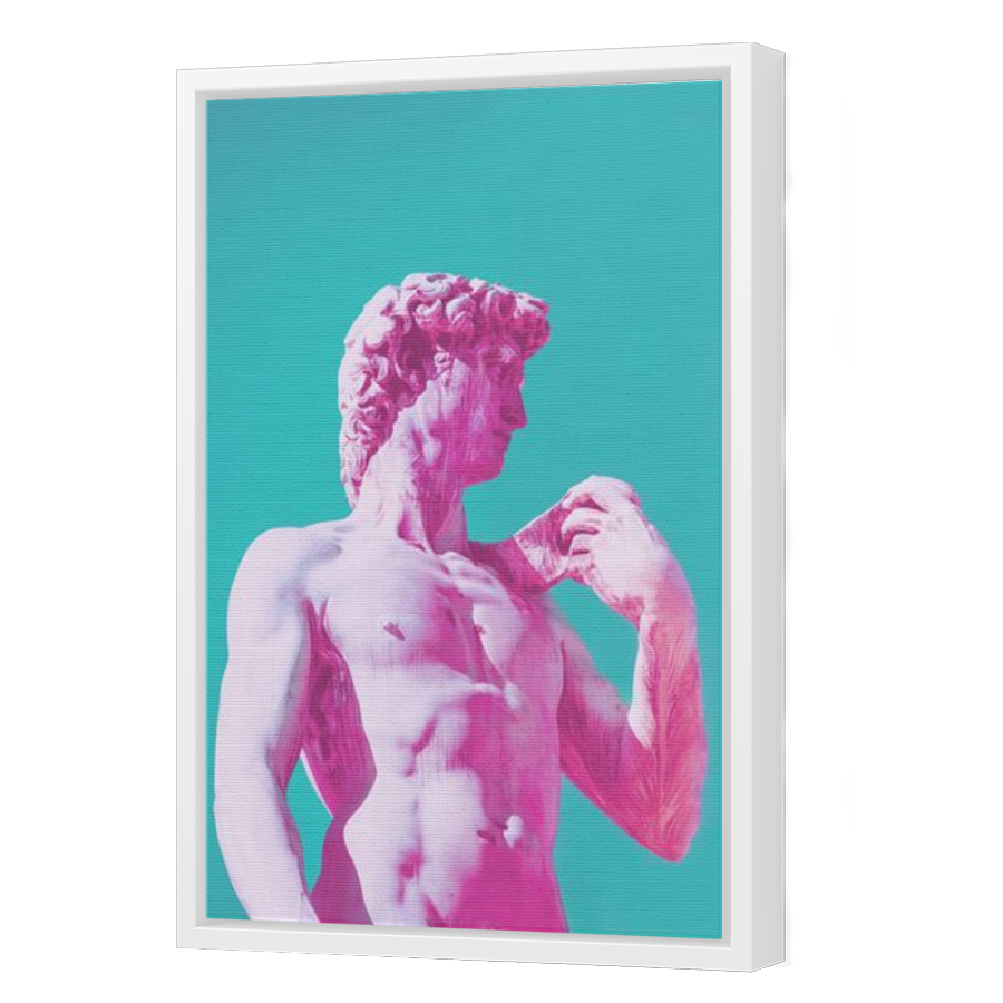 Thumbnail for Canvas - White Floating Frame