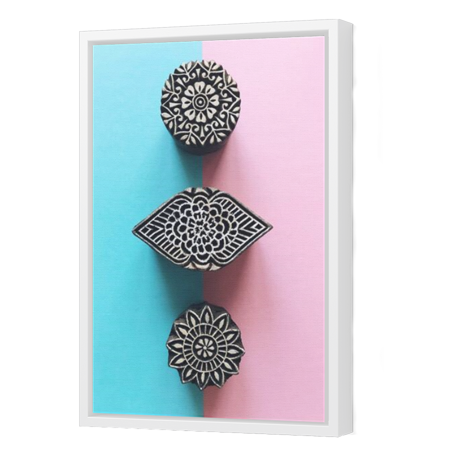 Thumbnail for Canvas - White Floating Frame