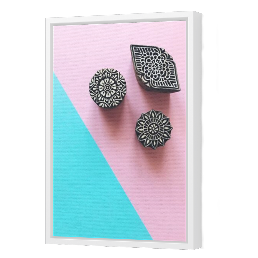 Thumbnail for Canvas - White Floating Frame