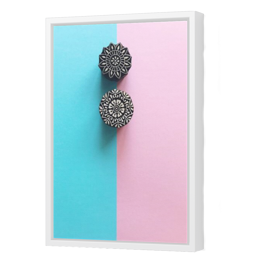 Thumbnail for Canvas - White Floating Frame