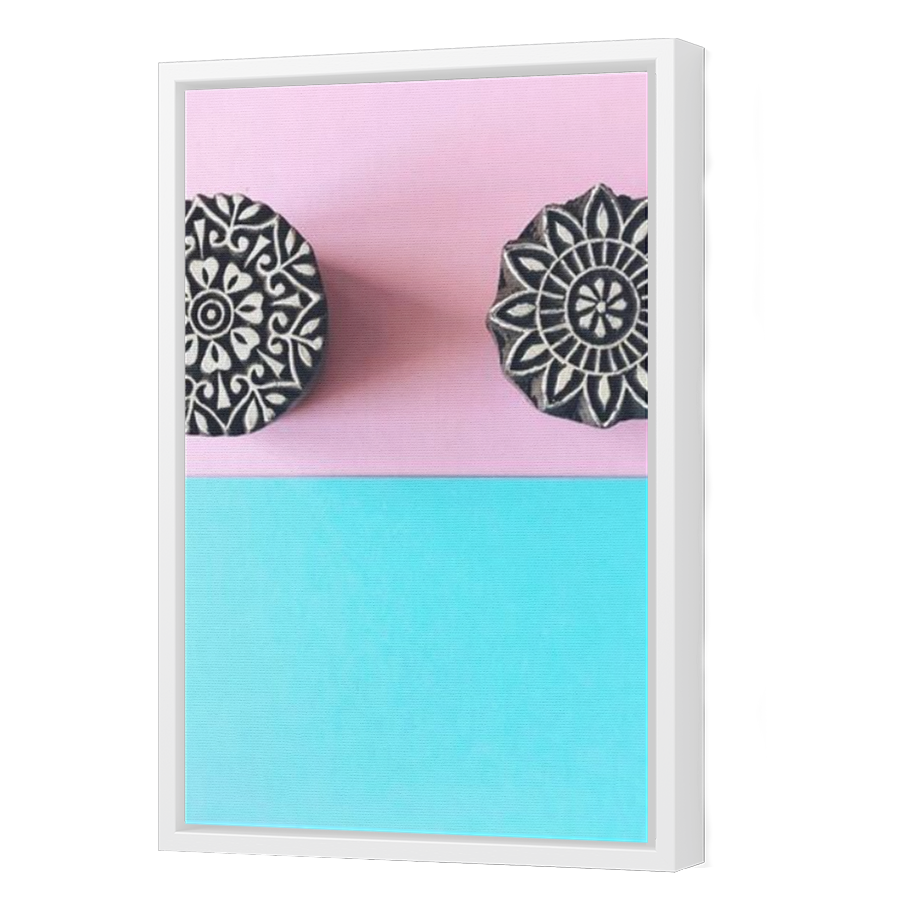 Thumbnail for Canvas - White Floating Frame