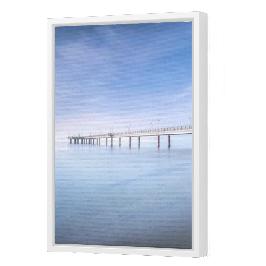 Thumbnail for Canvas - White Floating Frame
