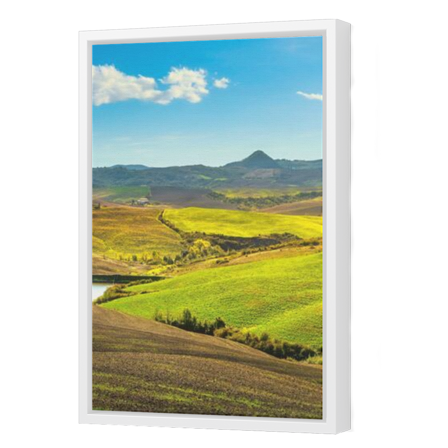 Thumbnail for Canvas - White Floating Frame