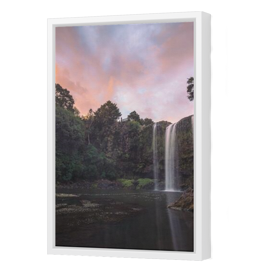 Thumbnail for Canvas - White Floating Frame