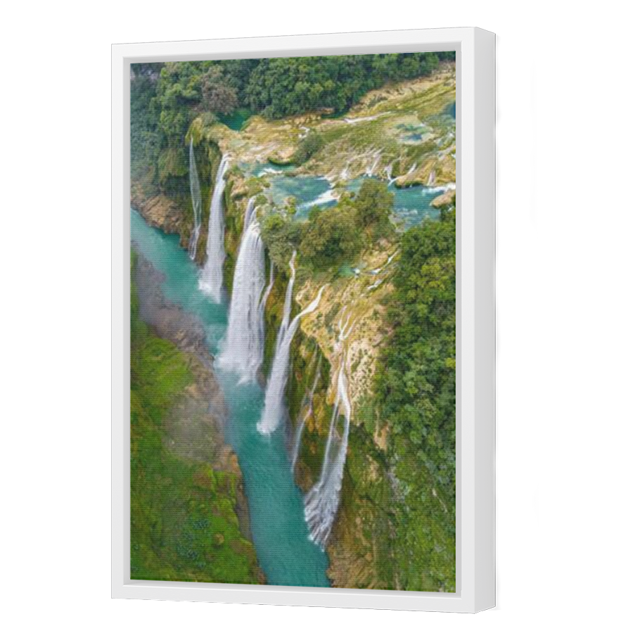 Thumbnail for Canvas - White Floating Frame