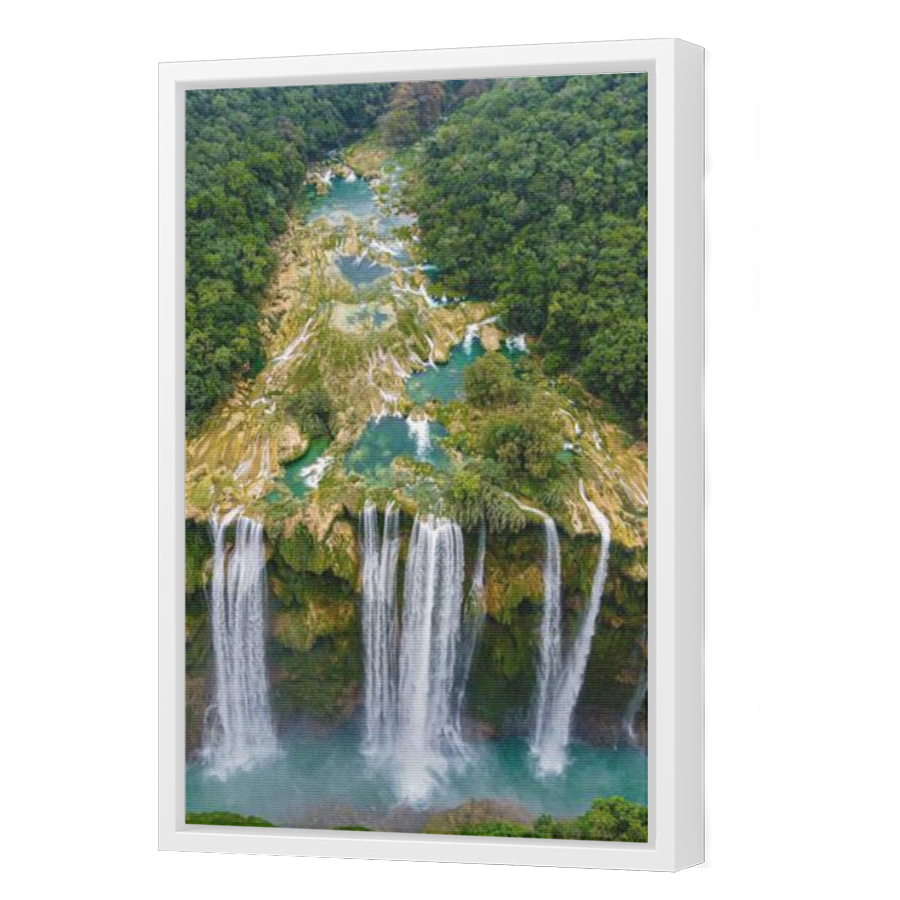 Thumbnail for Canvas - White Floating Frame