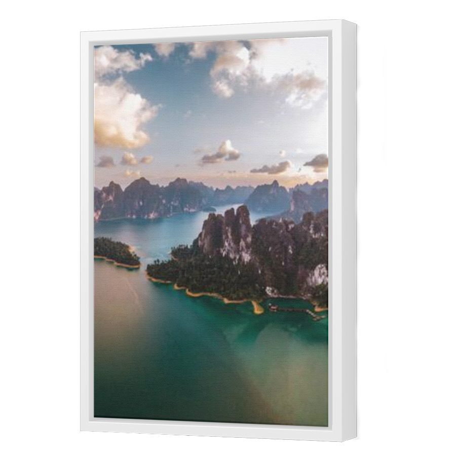 Thumbnail for Canvas - White Floating Frame