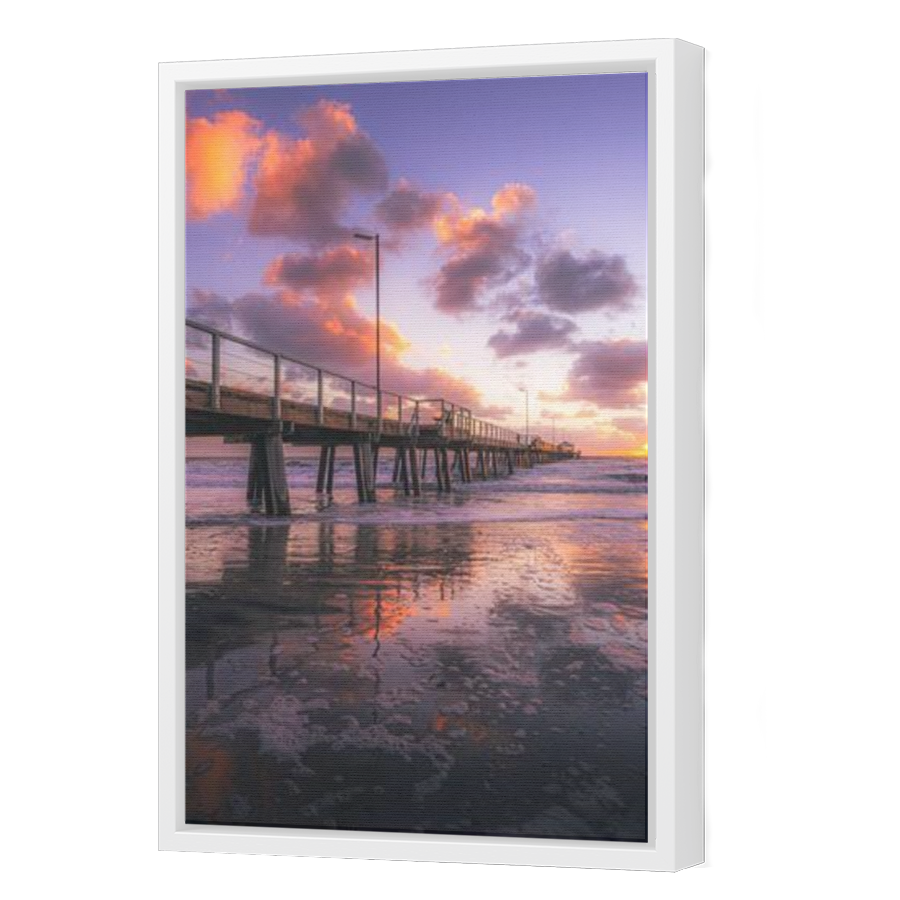 Thumbnail for Canvas - White Floating Frame