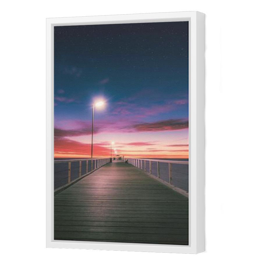 Thumbnail for Canvas - White Floating Frame