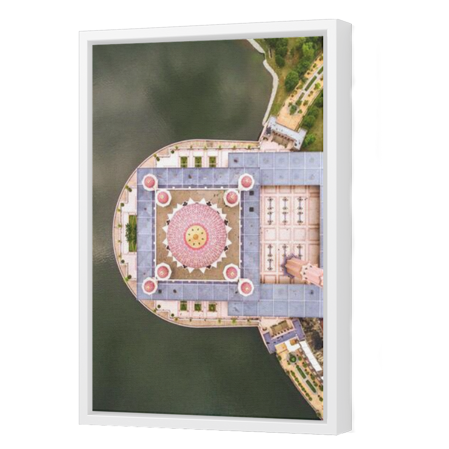 Thumbnail for Canvas - White Floating Frame