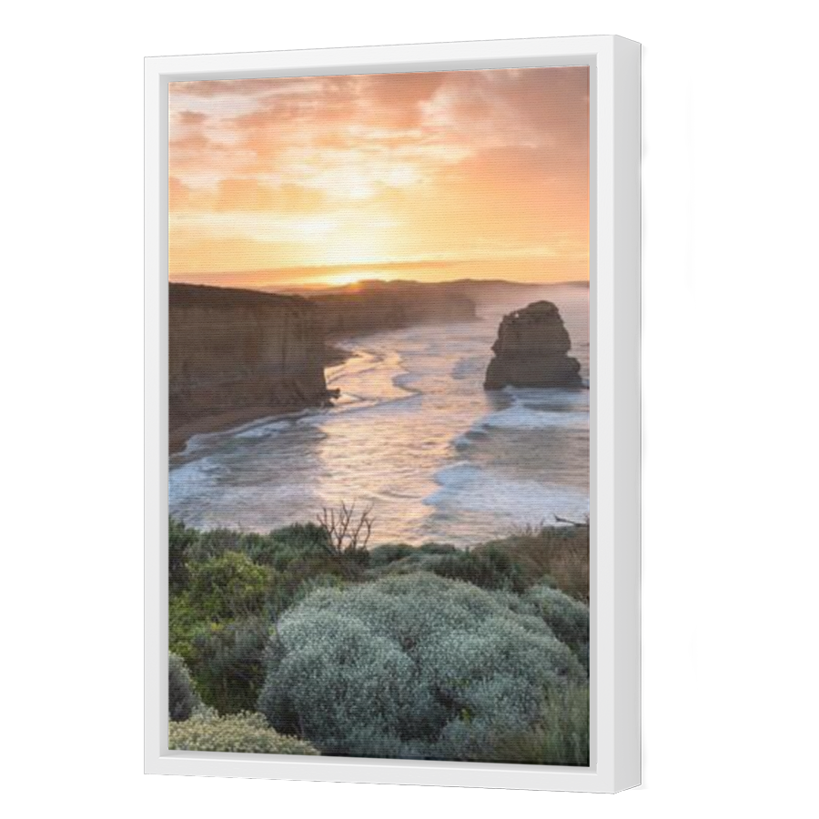 Thumbnail for Canvas - White Floating Frame