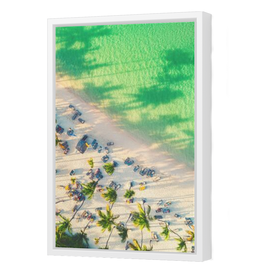 Thumbnail for Canvas - White Floating Frame
