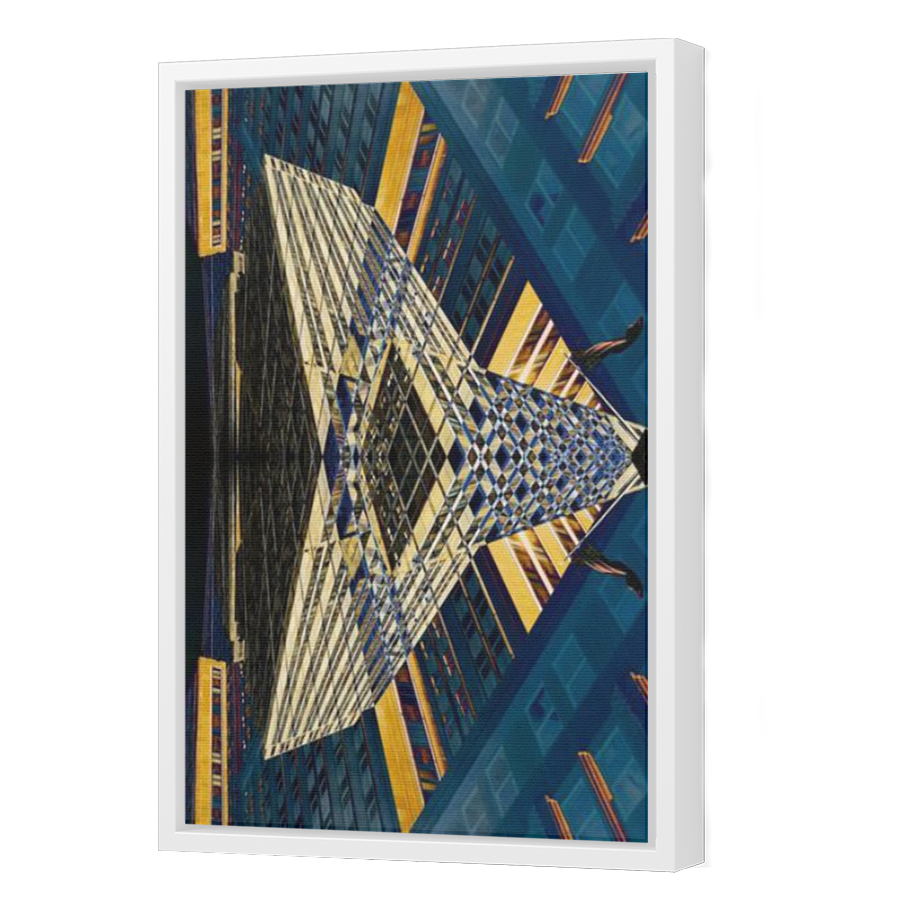 Thumbnail for Canvas - White Floating Frame