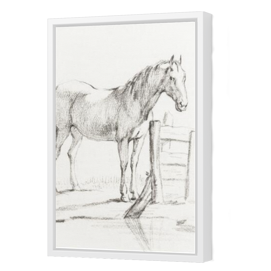 Thumbnail for Canvas - White Floating Frame