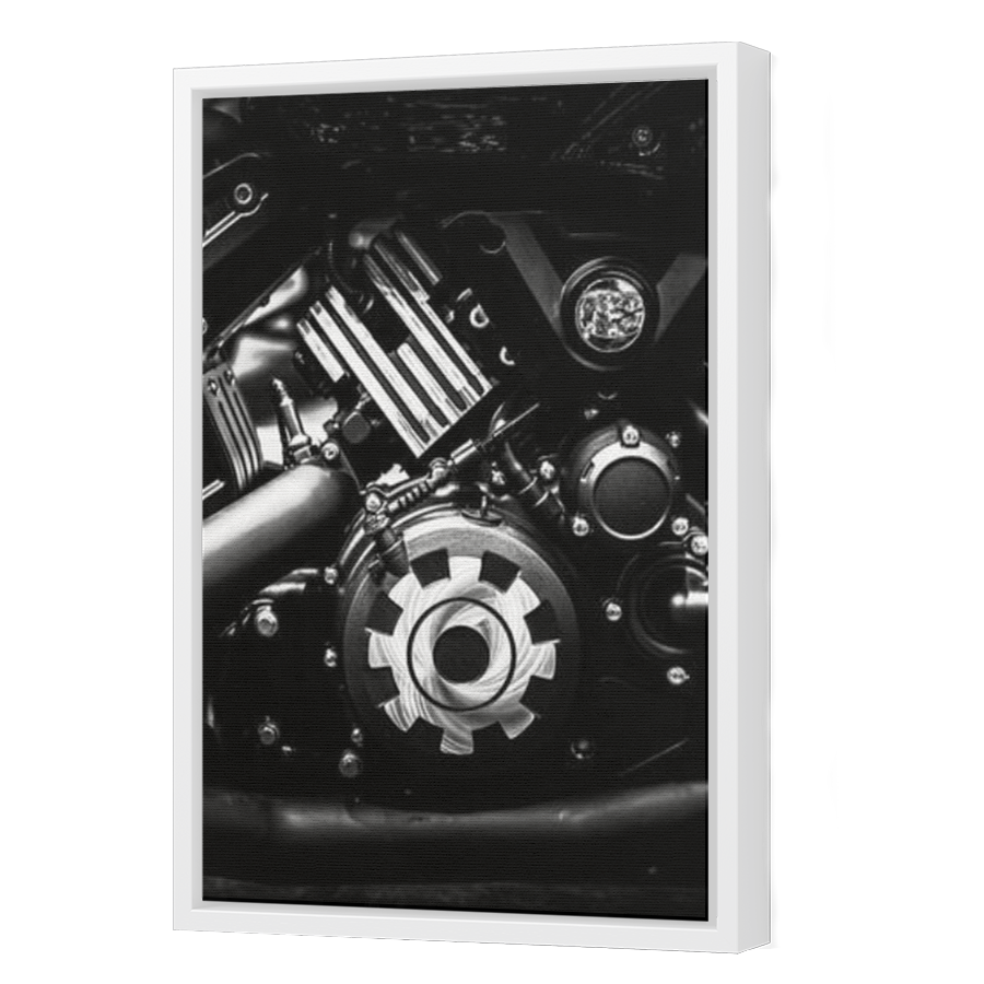 Thumbnail for Canvas - White Floating Frame