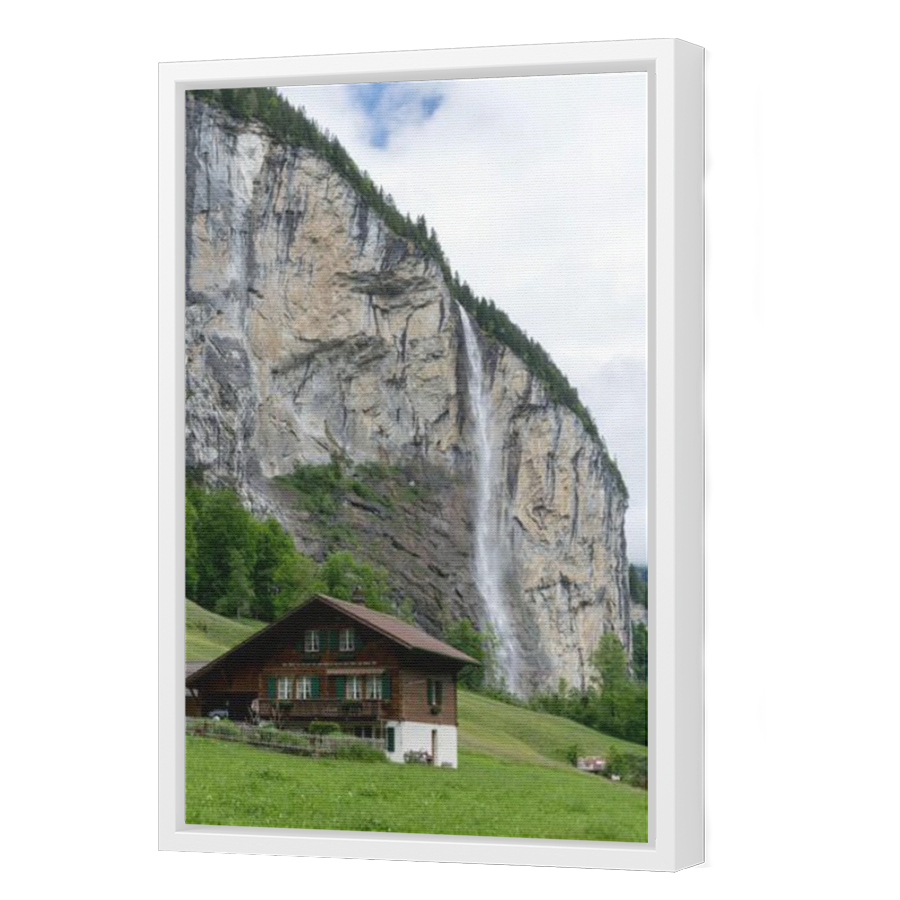 Thumbnail for Canvas - White Floating Frame
