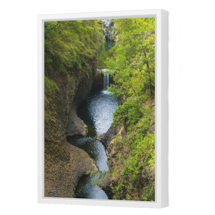 Thumbnail for Canvas - White Floating Frame