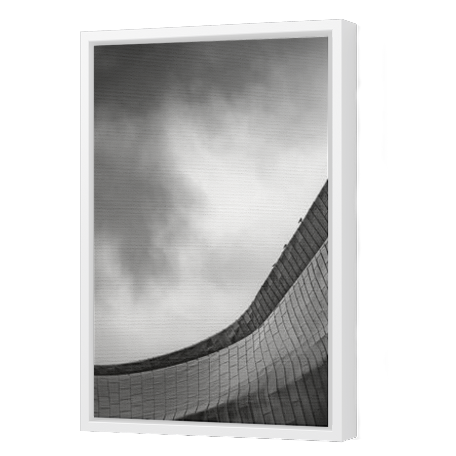 Thumbnail for Canvas - White Floating Frame