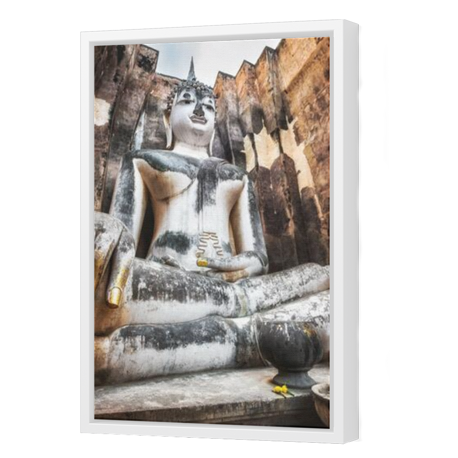 Thumbnail for Canvas - White Floating Frame