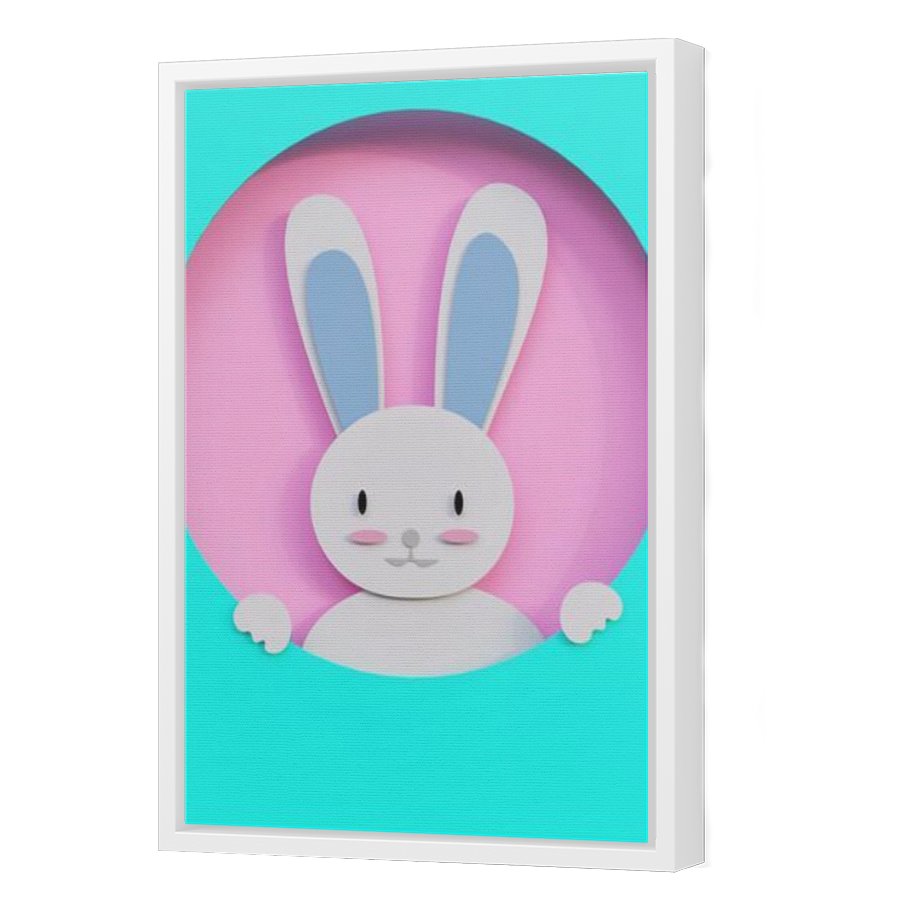 Thumbnail for Canvas - White Floating Frame